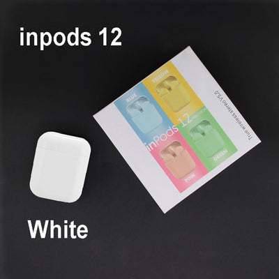 inpods 12 earphone i7s i9s i11 i12 Tws Wireless Bluetooth earphone headset Dropshipping