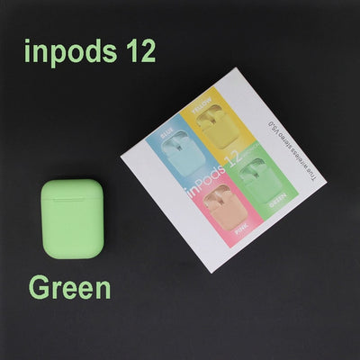 inpods 12 earphone i7s i9s i11 i12 Tws Wireless Bluetooth earphone headset Dropshipping