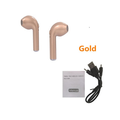 Hot Sale I7s TWS Bluetooth Earphone Stereo Earbud Wireless Bluetooth Earphones for Men Women In-ear Headsets For All Smart Phone