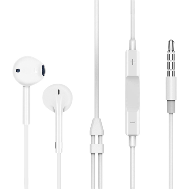 ANRY Earphone Headsets With Built-in Microphone 3.5mm In Ear Wired Ear phone for IPhone X XR XS Max 8 7 6 6S Plus 6 5 5S