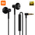 Original Xiaomi Hybrid DC Seo In-Ear earphone 3.5mm earphone With Mic Wire Control Dual Driver for Android headset for sony