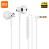 Original Xiaomi Hybrid DC Seo In-Ear earphone 3.5mm earphone With Mic Wire Control Dual Driver for Android headset for sony