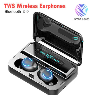 E&i 5.0 Bluetooth Earphones Wireless Headphones with mic Stereo Music in ear Headset Hifi Wireless Earbuds for Samsung All phone