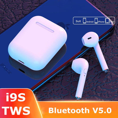 I9s Tws Headphone Wireless Bluetooth 5.0 Earphone Mini Earbuds With Mic Charging Box Sport Headset For Smart Phone