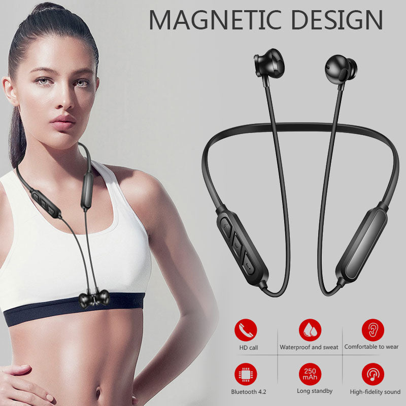 Magnet Business Earphone Continuous Use for 12 Hours Mobile Phone Mic Comfortable Durable Consumer Electronics HIFI Outdoor