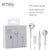 Lighting Earphone with microphone Wired Stereo Earphones for Apple iPhone 8 7 Plus X XS MAX XR  iPod Wired Earphone Lightning
